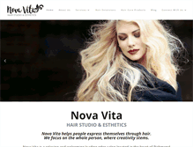 Tablet Screenshot of novavita.ca